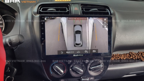 Màn hình DVD Android liền camera 360 xe Mitsubishi Mirage 2013 - 2020 | Elliview S4 Deluxe 